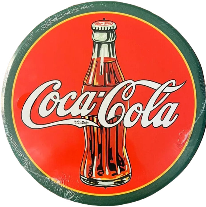 Coca-Cola Novelty 12" Round Novelty Metal Sign NEW! Home & Garden:Home Décor:Plaques & Signs Unbranded