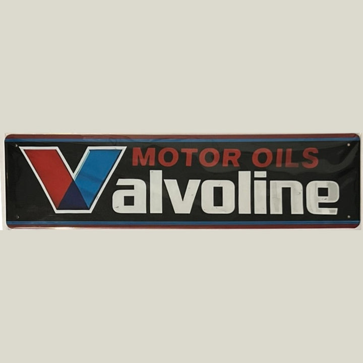 Valvoline Motor Oil Novelty Metal Sign 16 x 4 Wall Art NEW! Home & Garden:Home Décor:Plaques & Signs Style Your Walls
