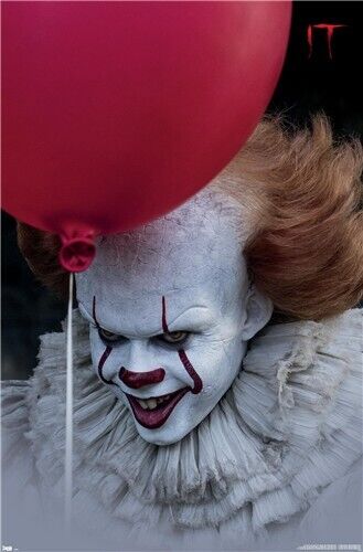 IT Pennywise Red Balloon Movie Poster 22.375" x 34" NEW! Home & Garden:Home Décor:Posters & Prints Trends