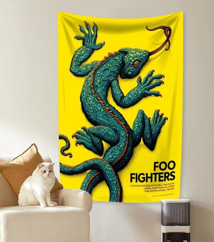 Foo Fighters Flag Banner 3 ft x 5 ft NEW! Home & Garden:Yard, Garden & Outdoor Living:Décor:Flags Cozy Home Treasures
