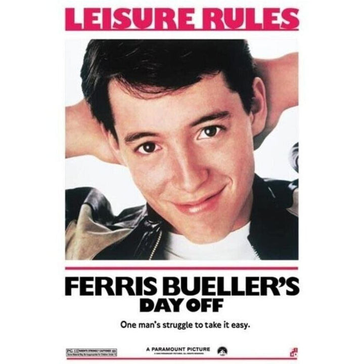 Ferris Bueller's Day Off Movie Poster 24" x 36" New! Art:Art Posters Style Your Walls
