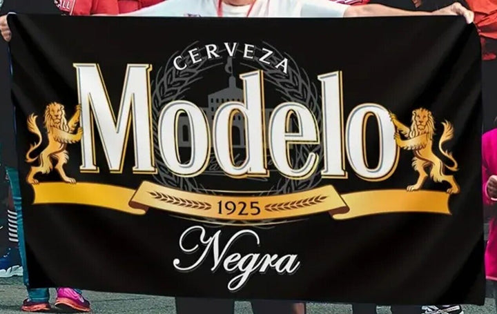 Modelo Negra Mexican Amber Lager 1925 Flag Banner 3 ft x 5 ft NEW! Home & Garden:Yard, Garden & Outdoor Living:Décor:Flags Cozy Home Treasures