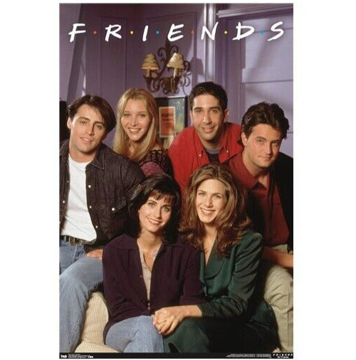 Friends Cast Photo In Apartment Poster 22.375" x 34" NEW! Home & Garden:Home Décor:Posters & Prints Trends