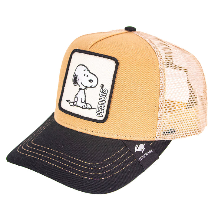 Snoopy Peanuts Cotton Mesh Adjustable Trucker Hat  Doba Default  