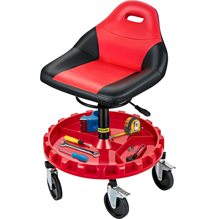 VEVOR Rolling Garage Stool  Doba Default  